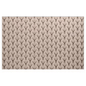 Herten met uw Monogram aangepaste stof (Yard (91,4 cm))
