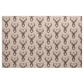 Herten met uw Monogram aangepaste stof (Fat Quarter)