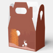 Herten op Moon Lit Hill Bedankdoosjes (Geopend)