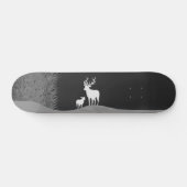 Herten op Moon Lit Hill Persoonlijk Skateboard (Horizontaal)
