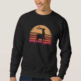 Herten op noodlijdende retro elk hert 80s trui