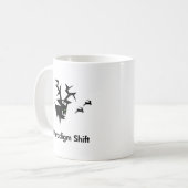 Herten paradigmaverschuiving koffiemok (Voorkant links)