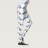 Herten rendieren Kerstmis Aangepaste Leggings (Rechts)