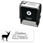 Herten retouradres Zelfinktstempel Zelfinktende Stempel (In situ)