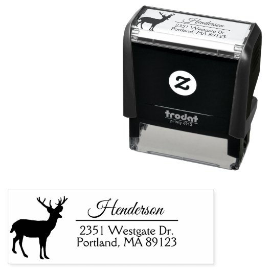 Herten retouradres Zelfinktstempel Zelfinktende Stempel (In situ)