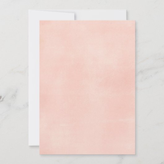 Herten Roze Glitter Winter Verjaardag Uitnodiging (Achterkant)