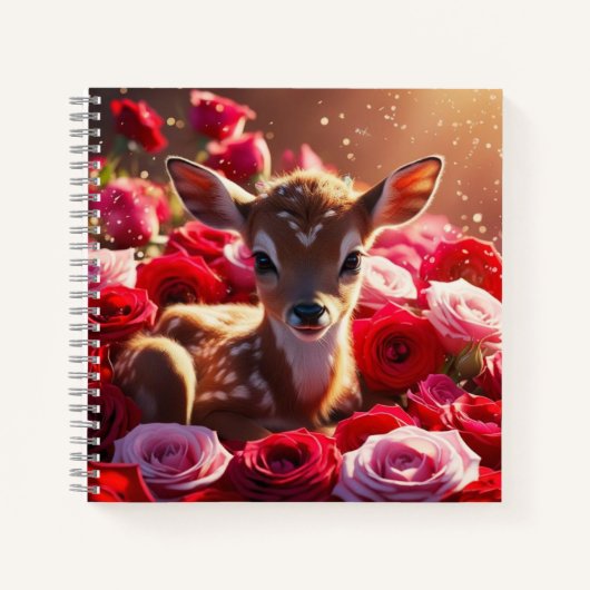 Herten & Rozen Notitieboek (Voorkant)
