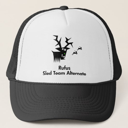 Herten Rufus Sled Team Alternate Trucker Pet (Voorkant)