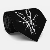 Herten Schedel Tribal Design voor herten Jagers wi Stropdas (Opgerold)