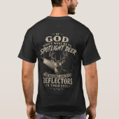 Herten schijnwerper T-shirt  (Achterkant)