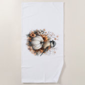 Herten Shirt Country Pumpkin Strandlaken (Voorkant)