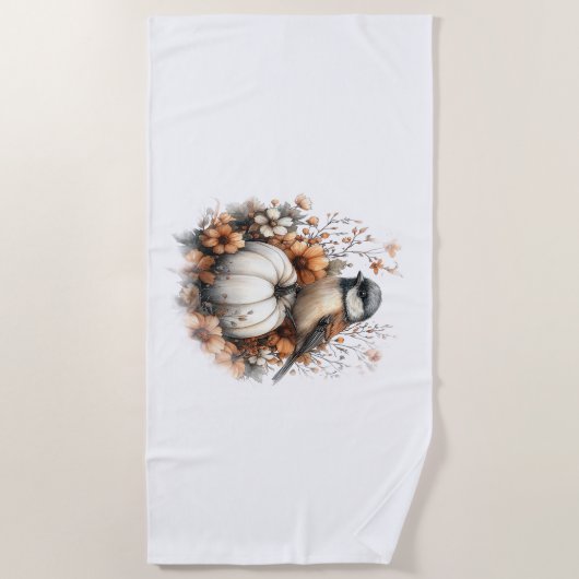 Herten Shirt Country Pumpkin Strandlaken (Voorkant)