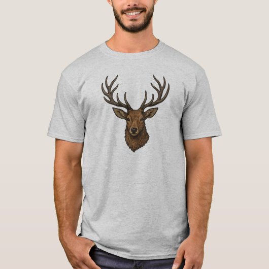 Herten T-shirt (Voorkant)