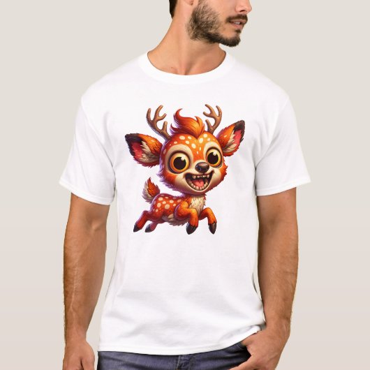Herten T-shirt (Voorkant)