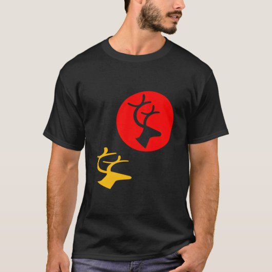 Herten T-shirt (Voorkant)