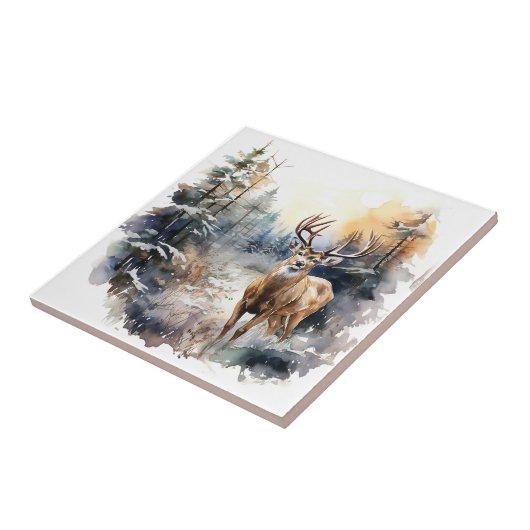 Herten Tegel Tegeltje (Zijkant)