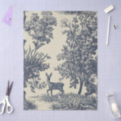 Herten Toile Patroon Boslandschap Botanisch Tissuepapier (Craft)