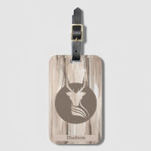 Herten Trails iPhone / iPad case Bagagelabel (Voorkant (verticaal))