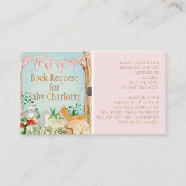 Herten Uil Bos Bosdieren Boek Verzoek Visitekaartje