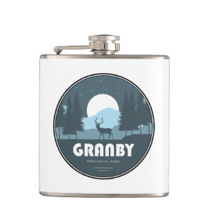 Herten van Granby Provincial Park Heupfles