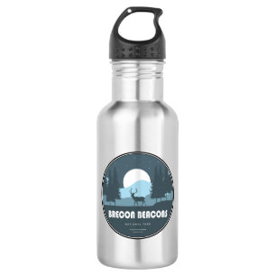 Herten van Nationaal Park Brecon Beacons Waterfles
