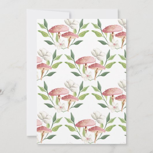 Herten Verjaardag Uitnodiging (Achterkant)