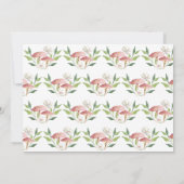 Herten Verjaardag Uitnodiging met Foto (Achterkant)