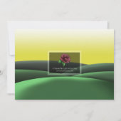 Herten verjaardagsfeestje kaart (Achterkant)