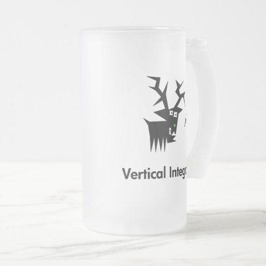 Herten verticale integratie matglas bierpul (Voorkant rechts)