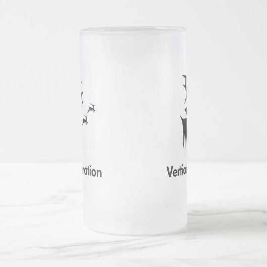 Herten verticale integratie matglas bierpul (Center)