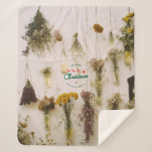 Herten Vrolijk Kerstfeest en Nieuwjaar Sherpa Deke Sherpa Deken (Voorkant)