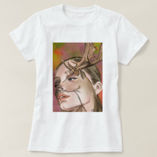 Herten Vrouw T-shirt