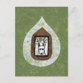 Herten wachten op je om Briefkaart te verlaten (Voorkant)