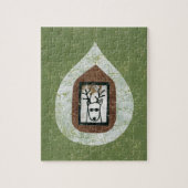 Herten wachten op je om de puzzel te verlaten legpuzzel (Verticaal)