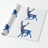 Herten Waterverf Mandala Vakantie inpakpapier (Uitgerold)