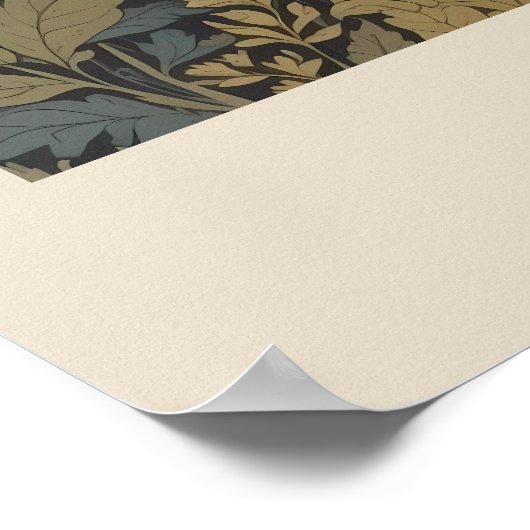 Herten Wetenschappelijke naam Wildlife Poster (Hoek)