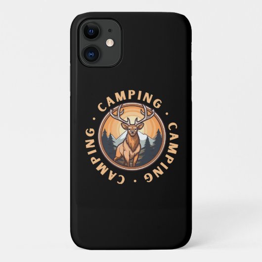 Herten - Wildheid - Kamperen Case-Mate iPhone Case (Achterkant)