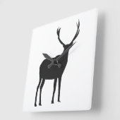 Herten Wildlife Gewei Herten Vierkante Klok (Hoek)