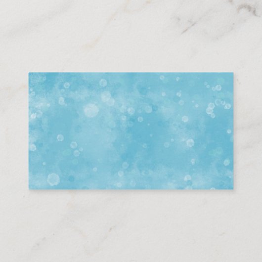 Herten Winter Baby shower Blauwe Luier Raffle Tick Informatiekaartje (Achterkant)