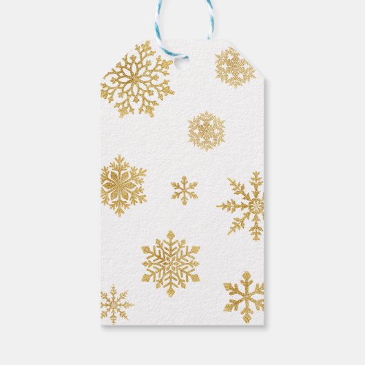 Herten Winter Baby shower Dank u Cadeaulabel (Achterkant)