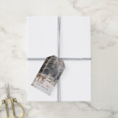 Herten Winter Sneeuw Kerstcadeautag Cadeaulabel (Met Touw)