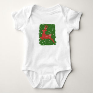 Herten Wintervakantie Baby Trui Rompertje Romper