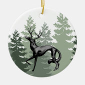 Herten Zoi Kerst Ornament (Voorkant)