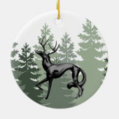 Herten Zoi Kerst Ornament (Achterkant)