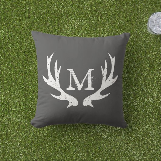  hertenantler buiten buitenshuis werpen kussen (Gras)