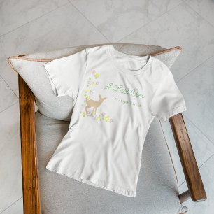 Hertenbloem Meisje Baby Shower T-shirt
