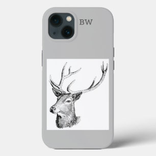 Hertenbok Geweien Jagen Dieren Natuur Case-Mate iPhone Case