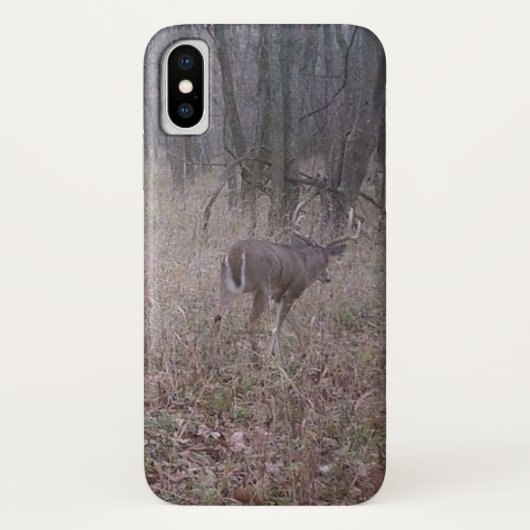 Hertenbok in het bos iphone hoesje (Achterkant)