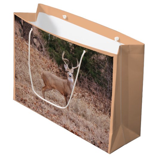 Hertenbok Texas Grote Cadeautas (Voorkant Gekanteld)