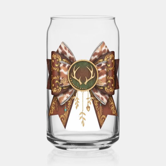 hertenboogstijl blikvorm glas (Voorkant)